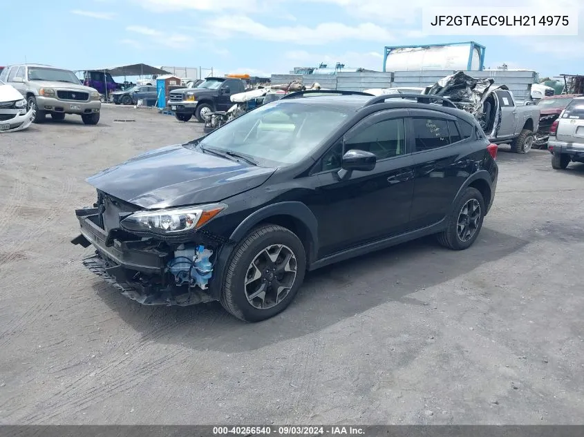 2020 Subaru Crosstrek Premium VIN: JF2GTAEC9LH214975 Lot: 40256540