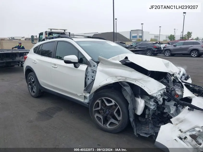 JF2GTANC1LH239207 2020 Subaru Crosstrek Limited