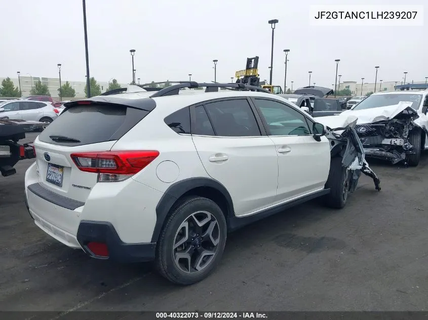 JF2GTANC1LH239207 2020 Subaru Crosstrek Limited