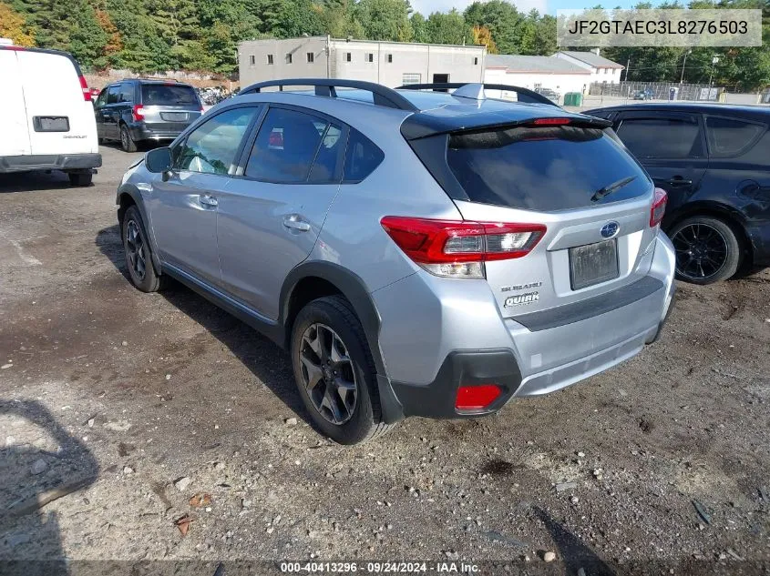 2020 Subaru Crosstrek Premium VIN: JF2GTAEC3L8276503 Lot: 40413296