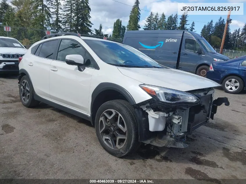 2020 Subaru Crosstrek Limited VIN: JF2GTAMC6L8265917 Lot: 40463039