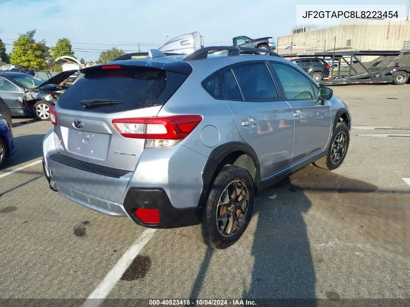 2020 Subaru Crosstrek Premium VIN: JF2GTAPC8L8223454 Lot: 40523418