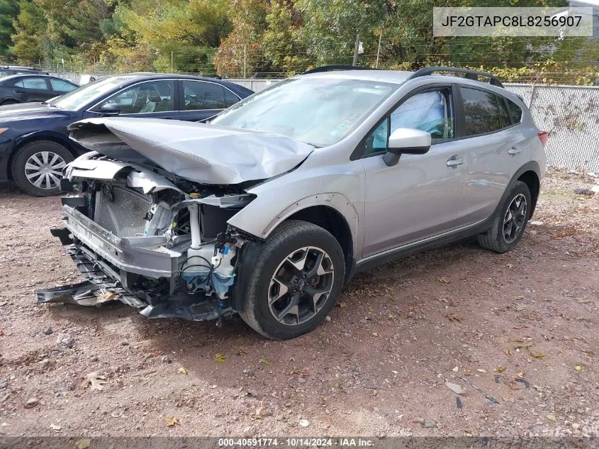 2020 Subaru Crosstrek Premium VIN: JF2GTAPC8L8256907 Lot: 40591774