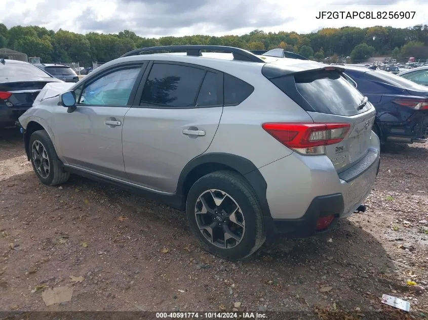 2020 Subaru Crosstrek Premium VIN: JF2GTAPC8L8256907 Lot: 40591774