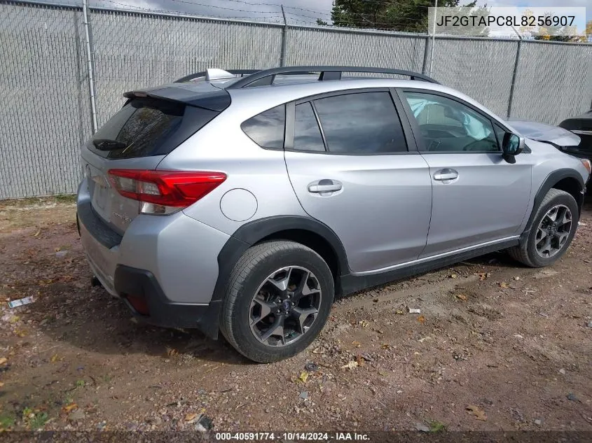 2020 Subaru Crosstrek Premium VIN: JF2GTAPC8L8256907 Lot: 40591774