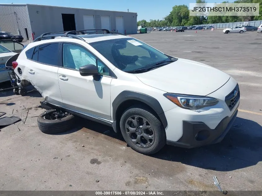 2021 Subaru Crosstrek Sport VIN: JF2GTHSC1MH373519 Lot: 39817586