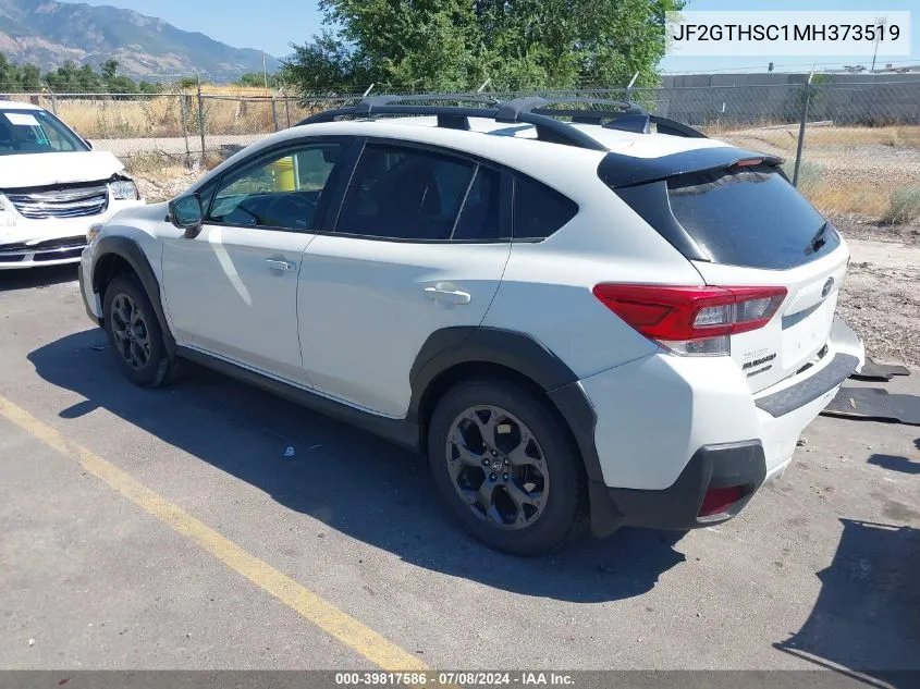 2021 Subaru Crosstrek Sport VIN: JF2GTHSC1MH373519 Lot: 39817586