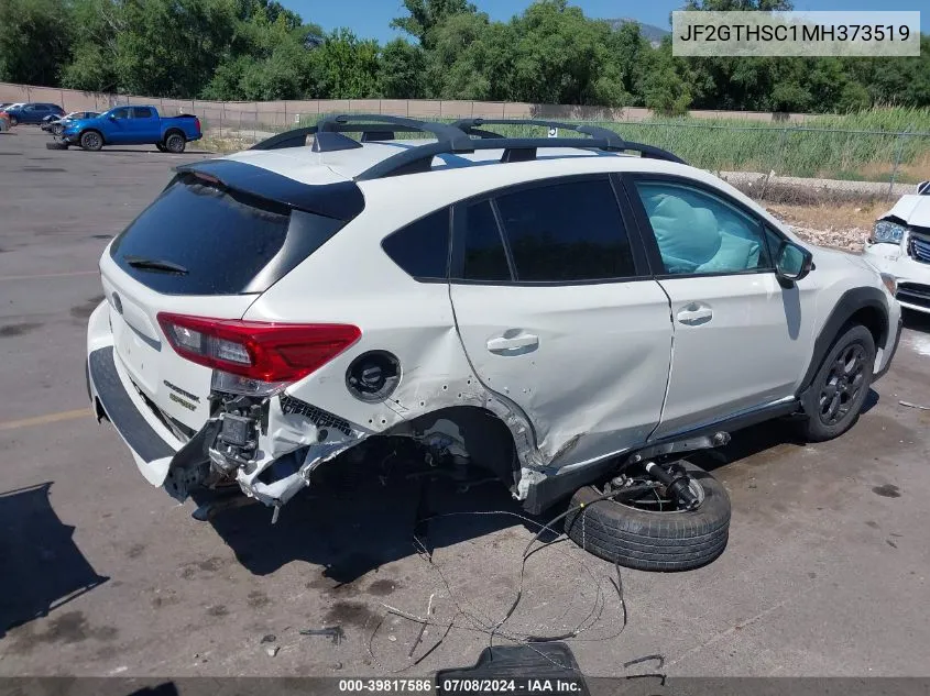 2021 Subaru Crosstrek Sport VIN: JF2GTHSC1MH373519 Lot: 39817586