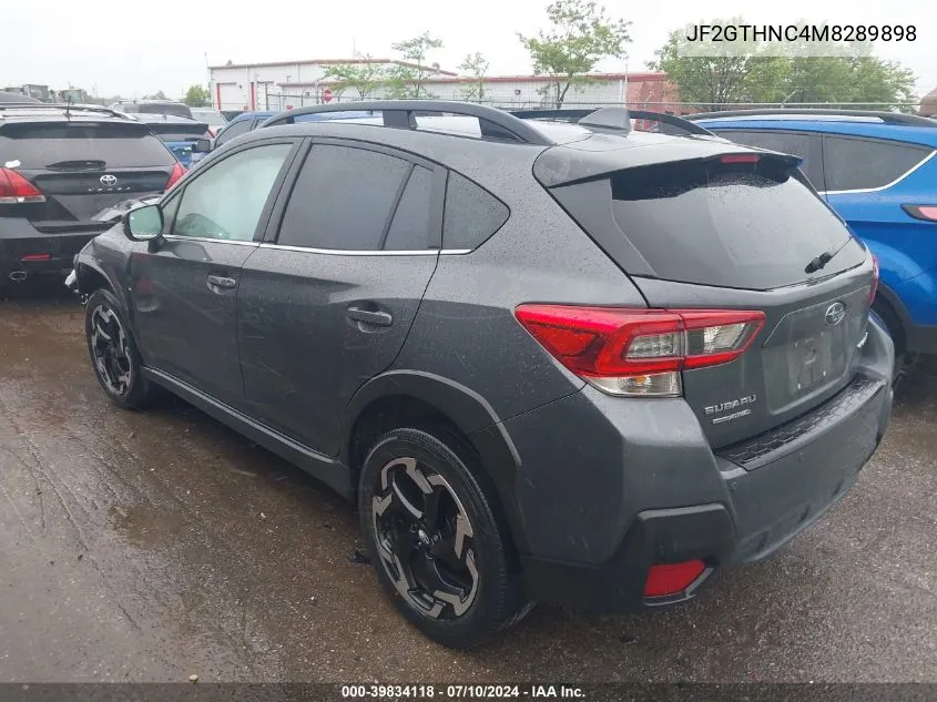 2021 Subaru Crosstrek Limited VIN: JF2GTHNC4M8289898 Lot: 39834118