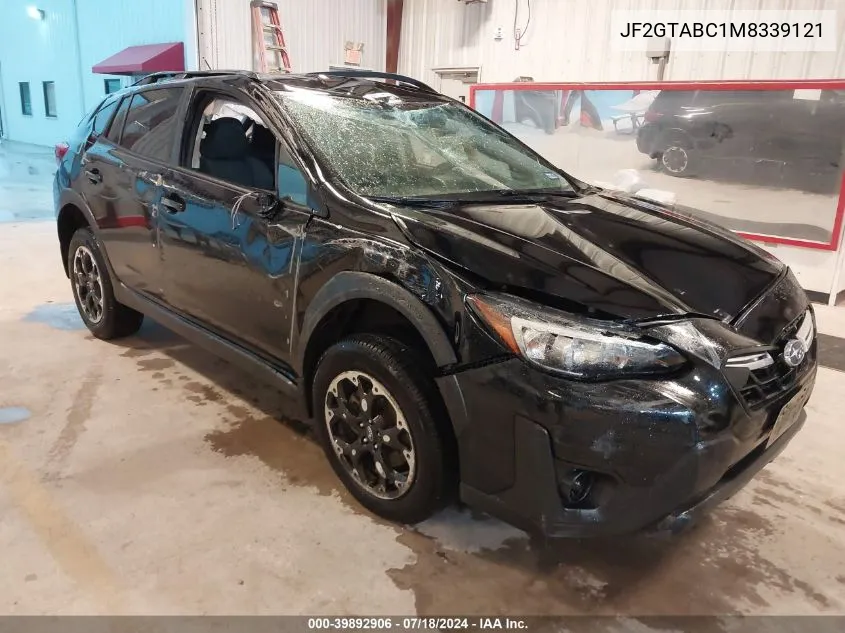 2021 Subaru Crosstrek VIN: JF2GTABC1M8339121 Lot: 39892906