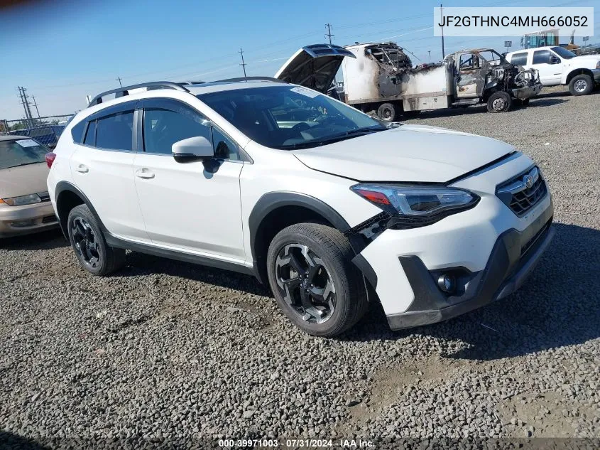 2021 Subaru Crosstrek Limited VIN: JF2GTHNC4MH666052 Lot: 39971003