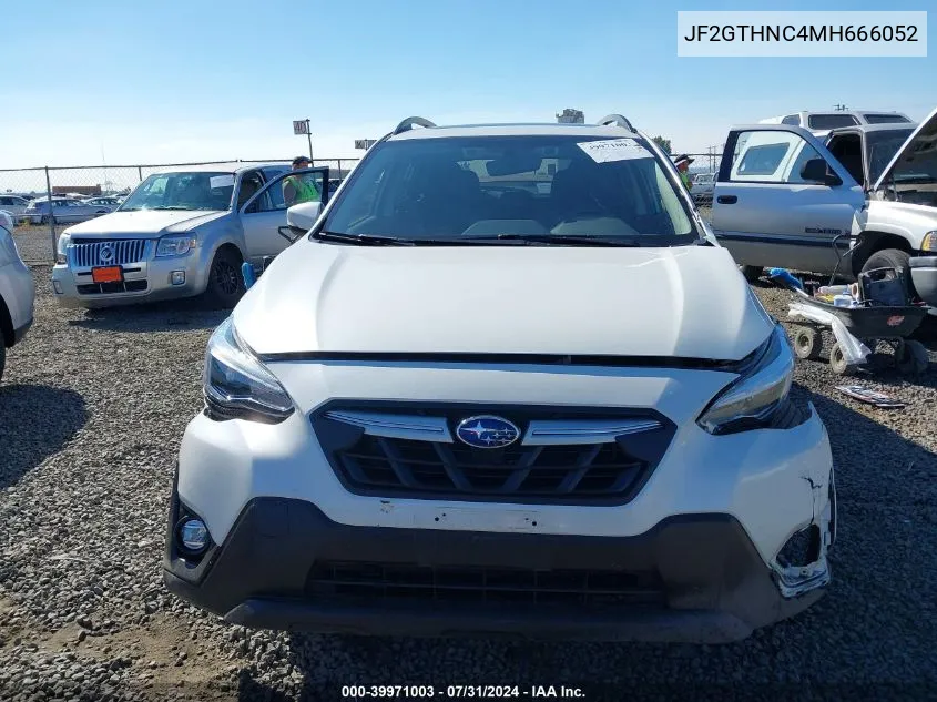 2021 Subaru Crosstrek Limited VIN: JF2GTHNC4MH666052 Lot: 39971003