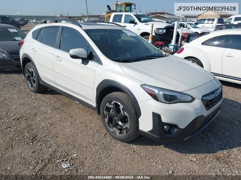 2021 Subaru Crosstrek Limited VIN: JF2GTHNC0M8239628 Lot: 40034480