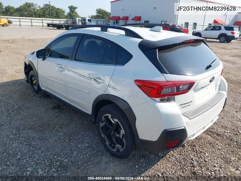 2021 Subaru Crosstrek Limited VIN: JF2GTHNC0M8239628 Lot: 40034480