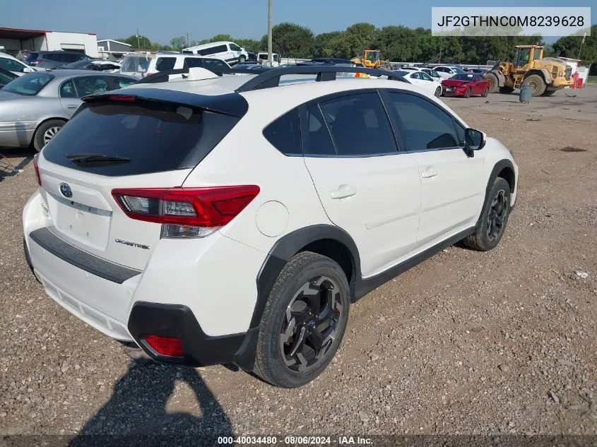 2021 Subaru Crosstrek Limited VIN: JF2GTHNC0M8239628 Lot: 40034480