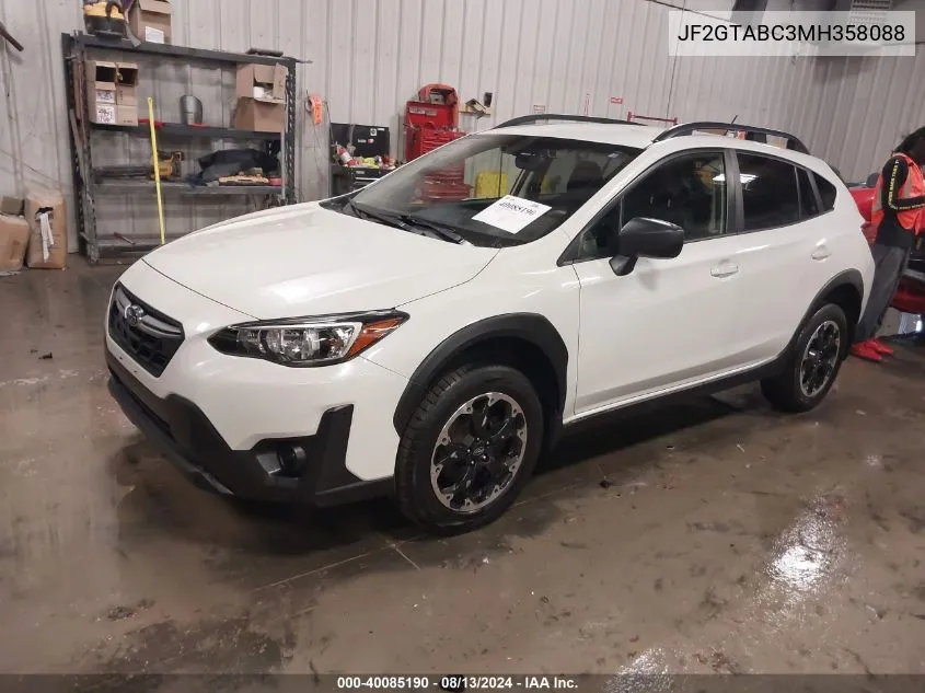 JF2GTABC3MH358088 2021 Subaru Crosstrek