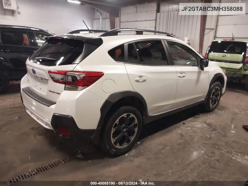 JF2GTABC3MH358088 2021 Subaru Crosstrek