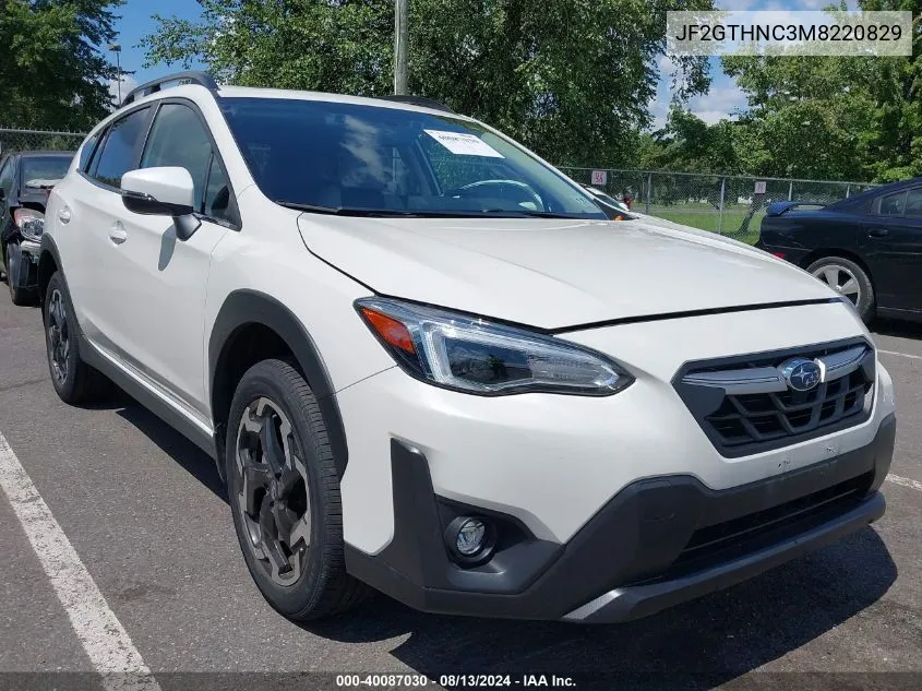 2021 Subaru Crosstrek Limited VIN: JF2GTHNC3M8220829 Lot: 40087030