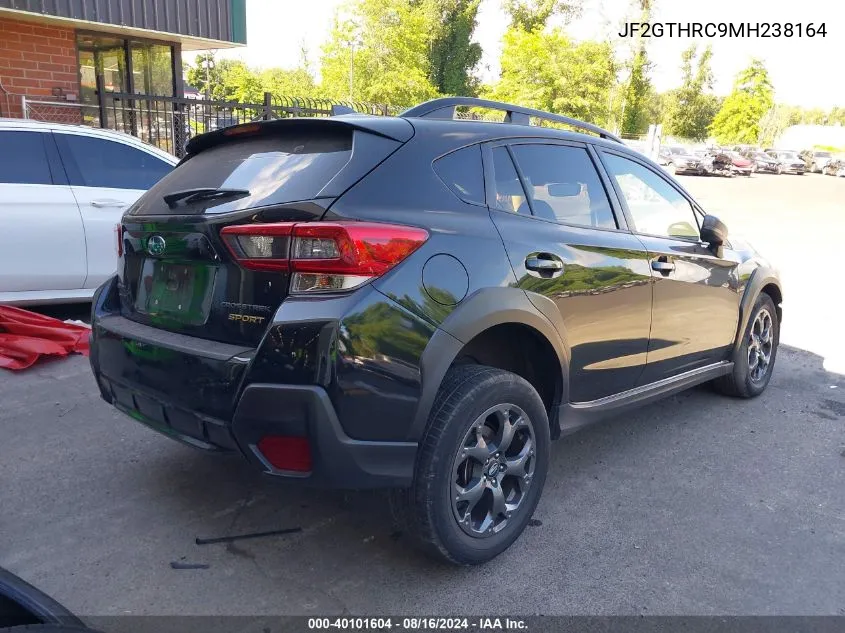 JF2GTHRC9MH238164 2021 Subaru Crosstrek Sport