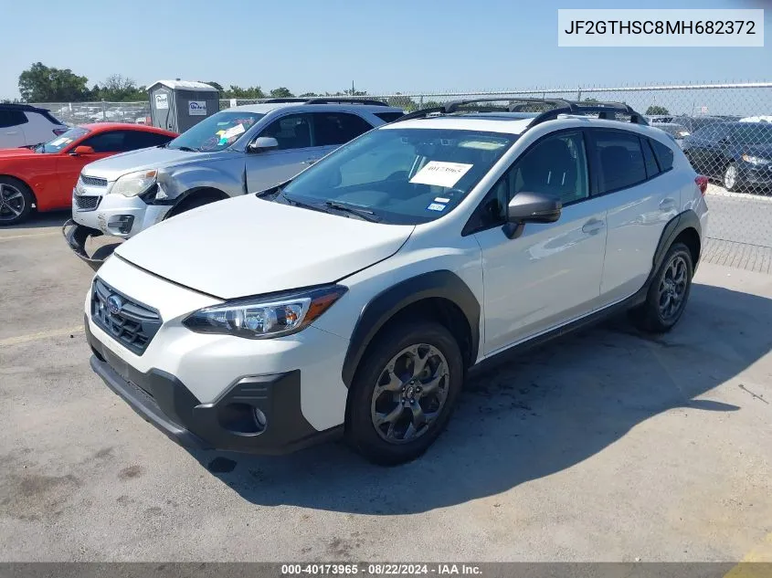 2021 Subaru Crosstrek Sport VIN: JF2GTHSC8MH682372 Lot: 40173965