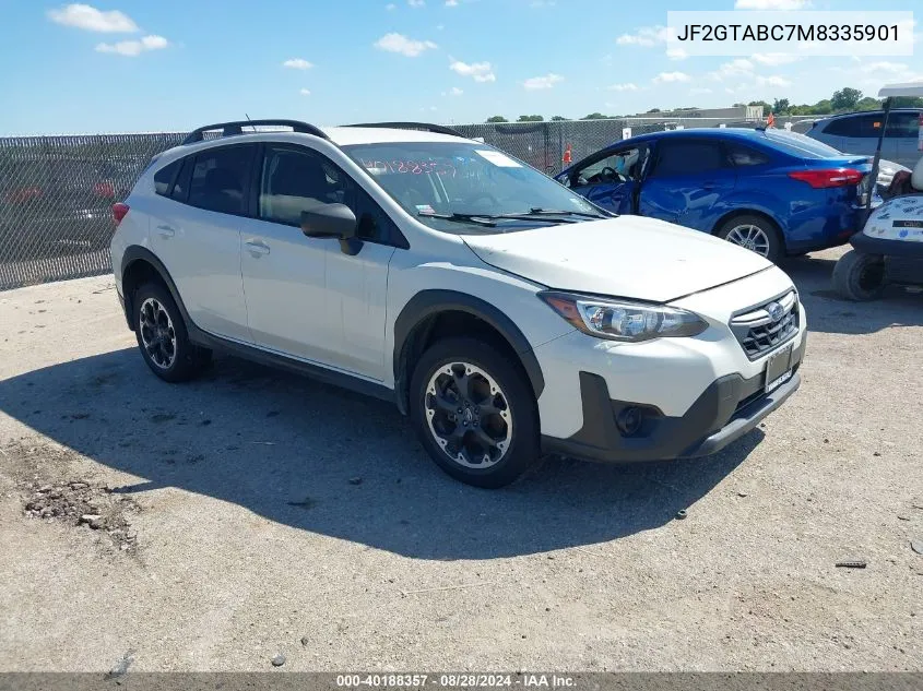 JF2GTABC7M8335901 2021 Subaru Crosstrek