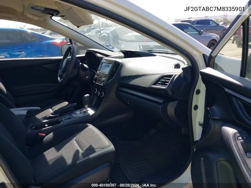 JF2GTABC7M8335901 2021 Subaru Crosstrek