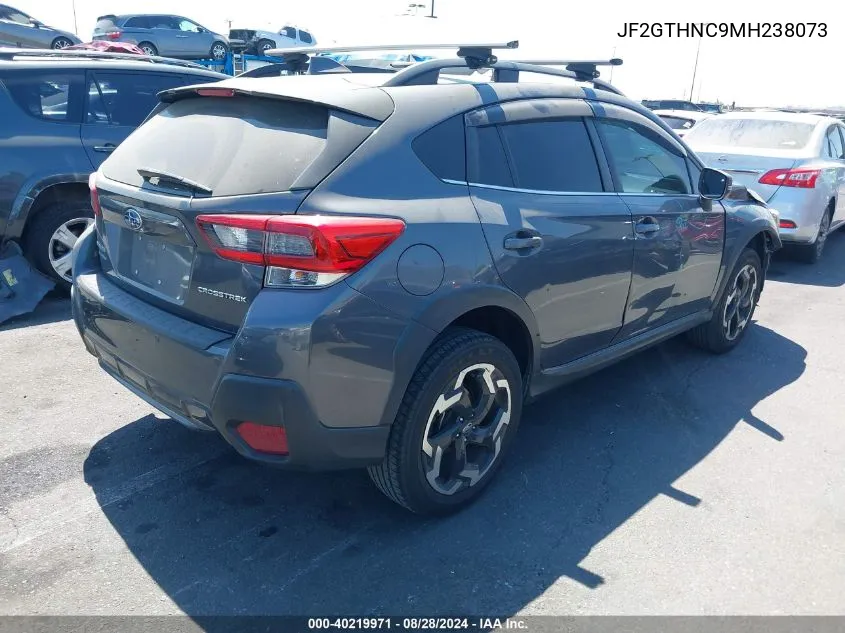 2021 Subaru Crosstrek Limited VIN: JF2GTHNC9MH238073 Lot: 40219971