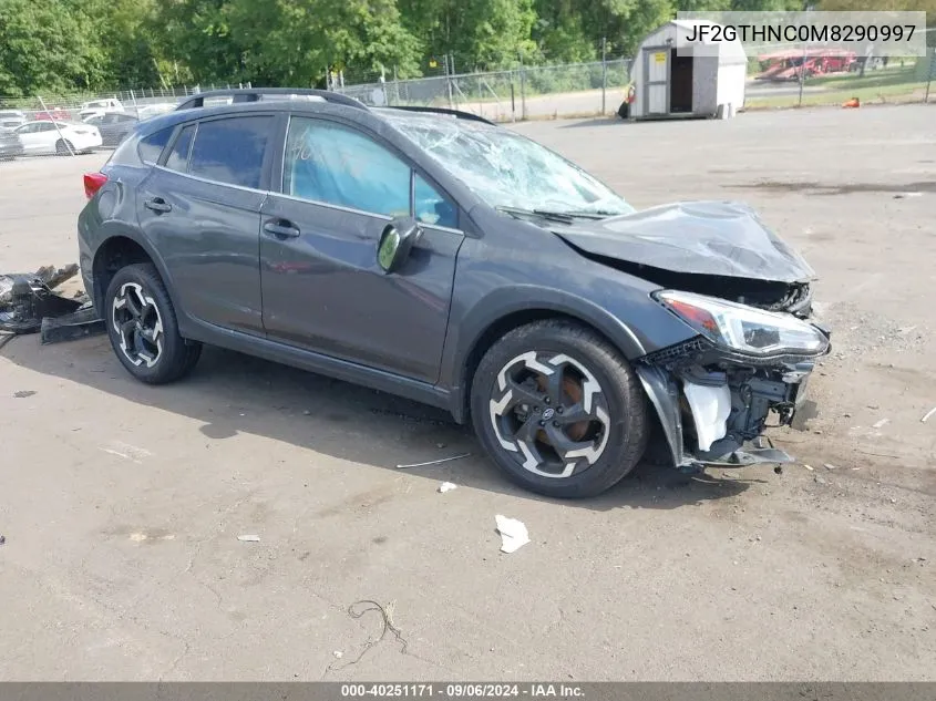 JF2GTHNC0M8290997 2021 Subaru Crosstrek Limited