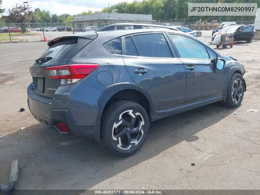 JF2GTHNC0M8290997 2021 Subaru Crosstrek Limited