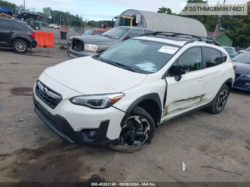 JF2GTHMC8M8674821 2021 Subaru Crosstrek Limited