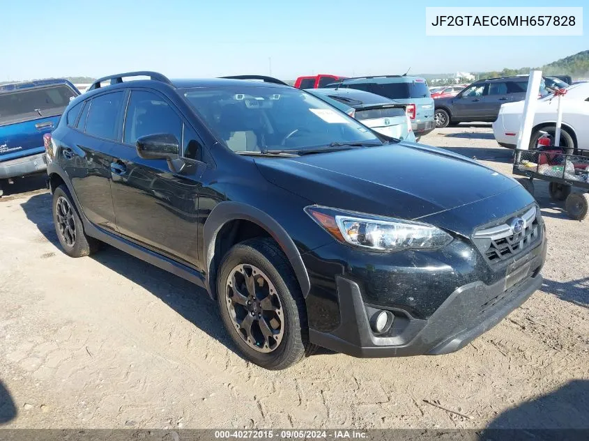 JF2GTAEC6MH657828 2021 Subaru Crosstrek Premium