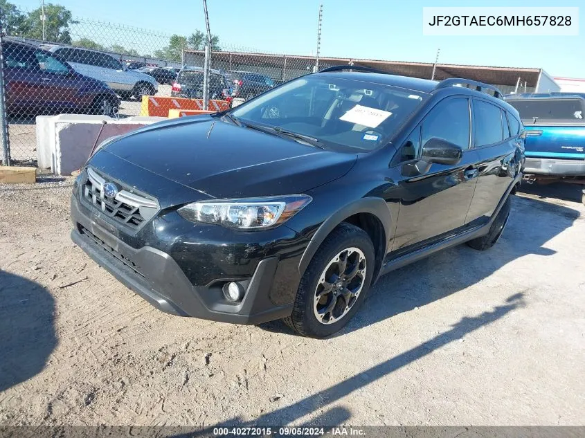 JF2GTAEC6MH657828 2021 Subaru Crosstrek Premium