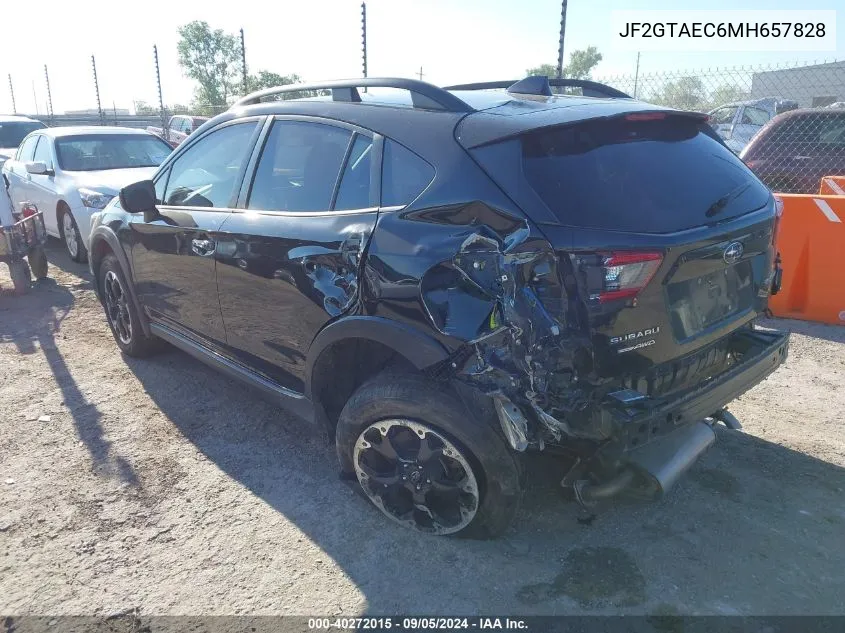 JF2GTAEC6MH657828 2021 Subaru Crosstrek Premium