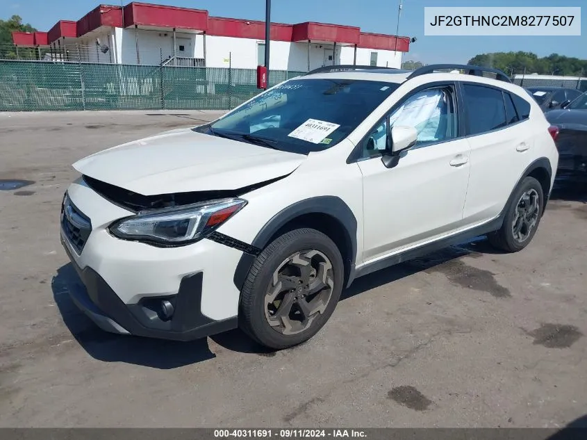 2021 Subaru Crosstrek Limited VIN: JF2GTHNC2M8277507 Lot: 40311691