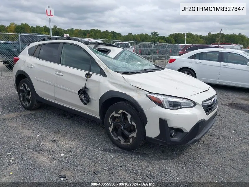 2021 Subaru Crosstrek Limited VIN: JF2GTHMC1M8327847 Lot: 40355556