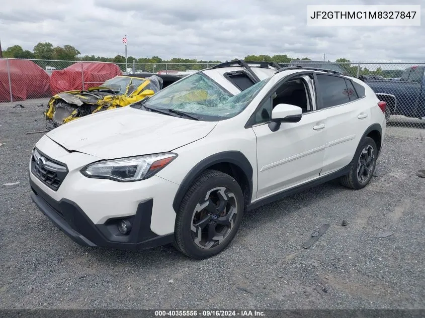 2021 Subaru Crosstrek Limited VIN: JF2GTHMC1M8327847 Lot: 40355556