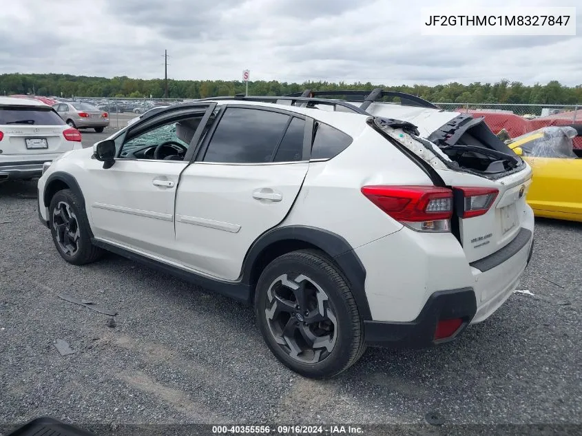 JF2GTHMC1M8327847 2021 Subaru Crosstrek Limited