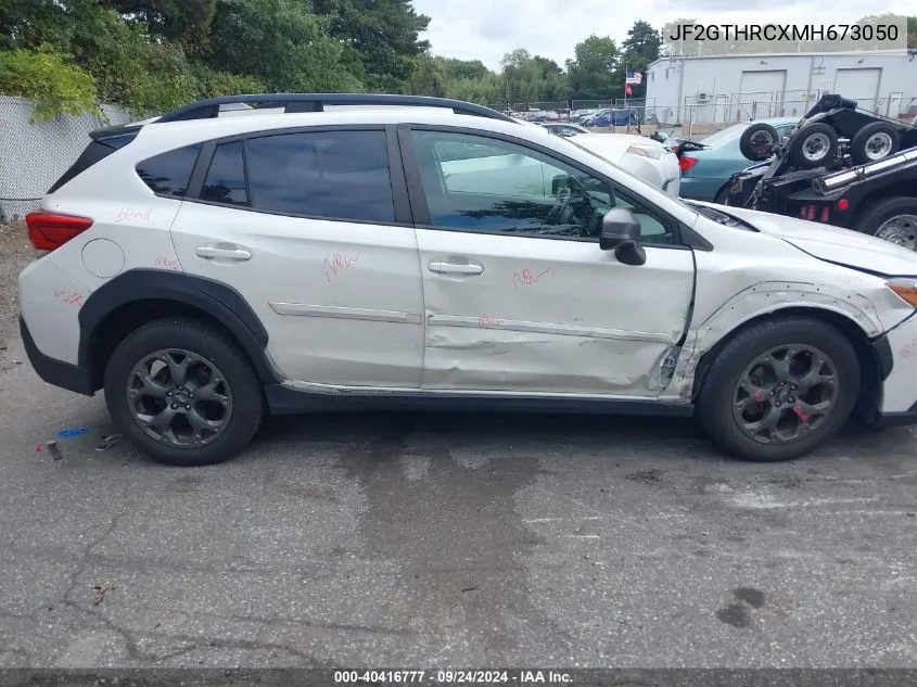 2021 Subaru Crosstrek Sport VIN: JF2GTHRCXMH673050 Lot: 40416777