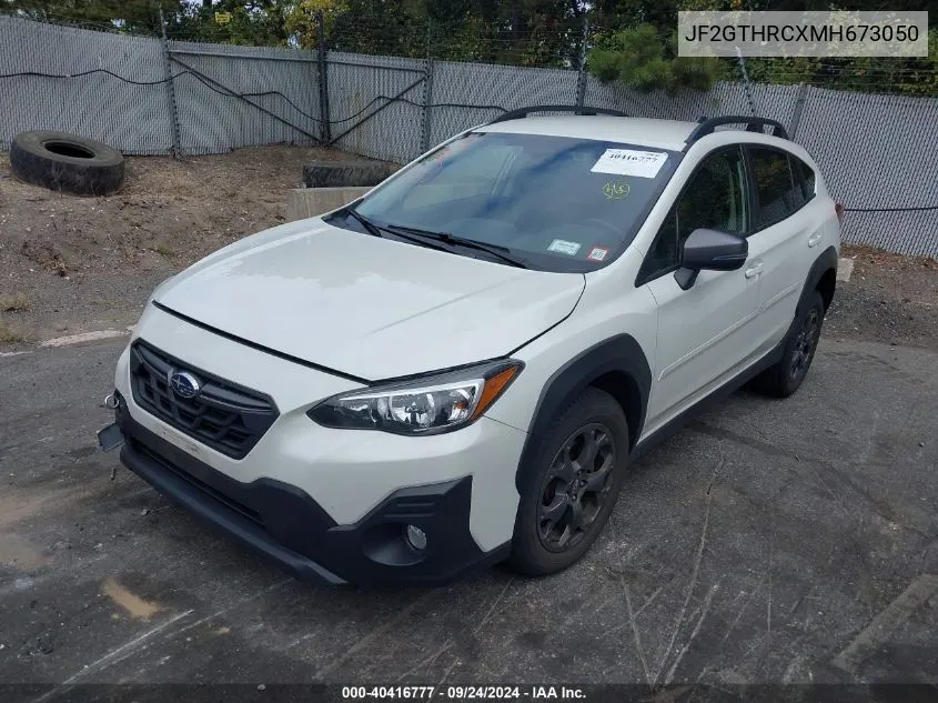 2021 Subaru Crosstrek Sport VIN: JF2GTHRCXMH673050 Lot: 40416777