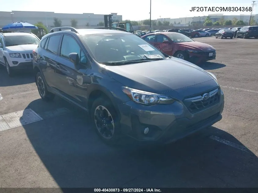 2021 Subaru Crosstrek Premium VIN: JF2GTAEC9M8304368 Lot: 40430873