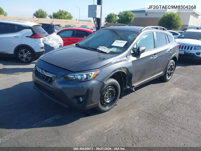 2021 Subaru Crosstrek Premium VIN: JF2GTAEC9M8304368 Lot: 40430873