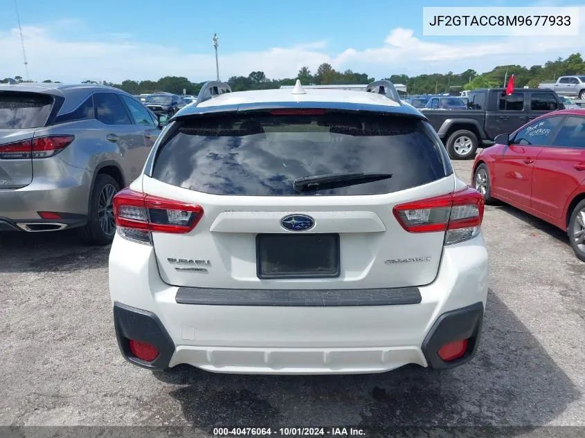 2021 Subaru Crosstrek Premium VIN: JF2GTACC8M9677933 Lot: 40476064