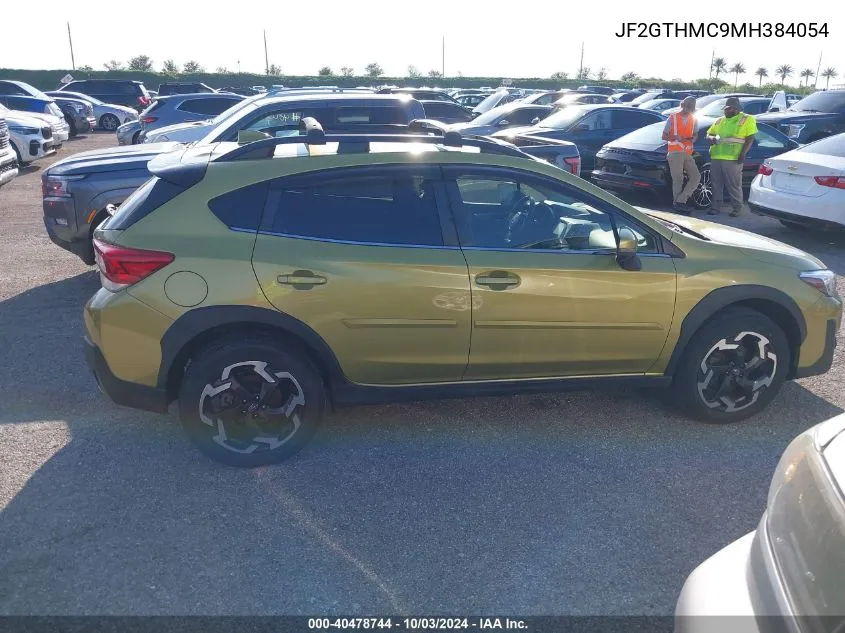 2021 Subaru Crosstrek Limited VIN: JF2GTHMC9MH384054 Lot: 40478744