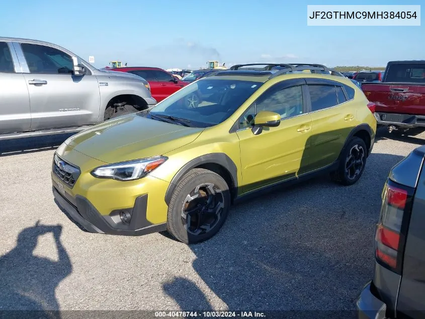 2021 Subaru Crosstrek Limited VIN: JF2GTHMC9MH384054 Lot: 40478744