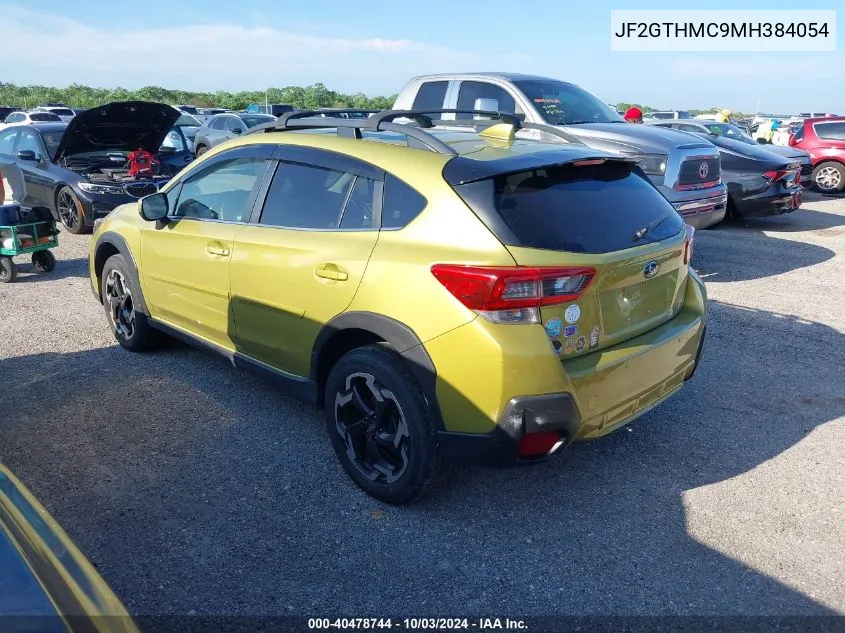 2021 Subaru Crosstrek Limited VIN: JF2GTHMC9MH384054 Lot: 40478744