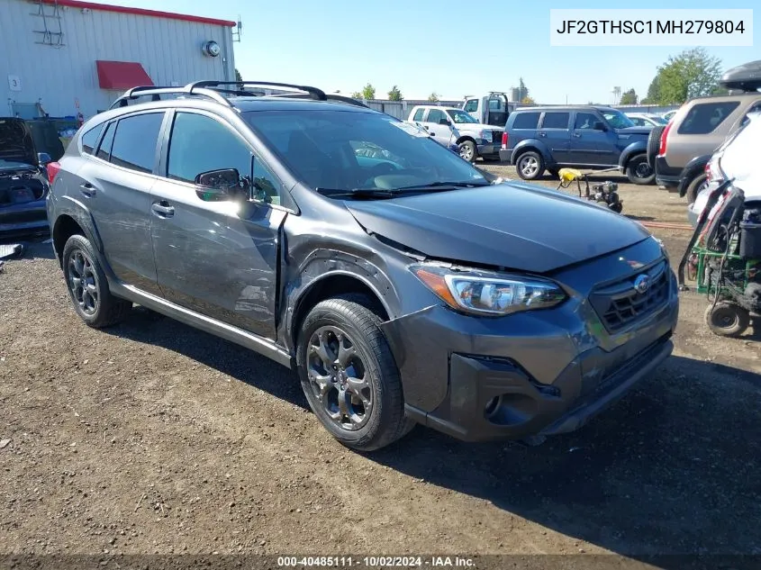 JF2GTHSC1MH279804 2021 Subaru Crosstrek Sport