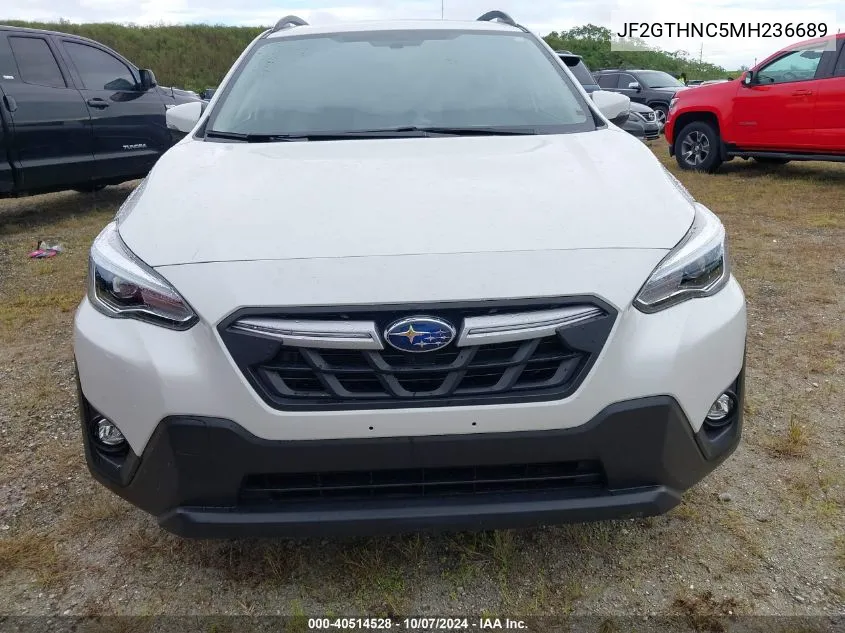 2021 Subaru Crosstrek Limited VIN: JF2GTHNC5MH236689 Lot: 40514528