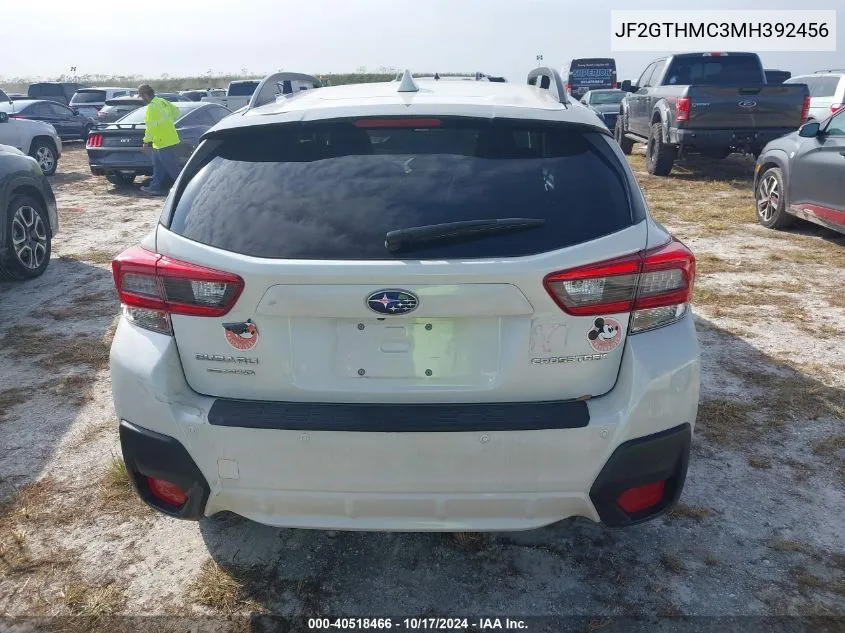 2021 Subaru Crosstrek Limited VIN: JF2GTHMC3MH392456 Lot: 40518466