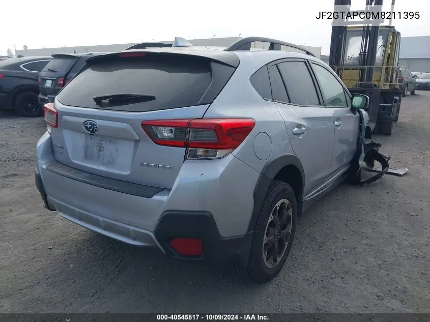 2021 Subaru Crosstrek Premium VIN: JF2GTAPC0M8211395 Lot: 40545817