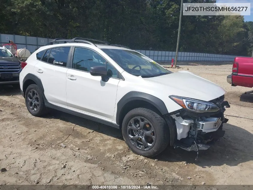 2021 Subaru Crosstrek Sport VIN: JF2GTHSC5MH656277 Lot: 40610386